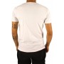 T-shirt uni manches courtes col rond grand logo