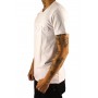 Uni Short Sleeve T-Shirt V Neck Large Logo