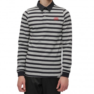 Long sleeve polo stripes