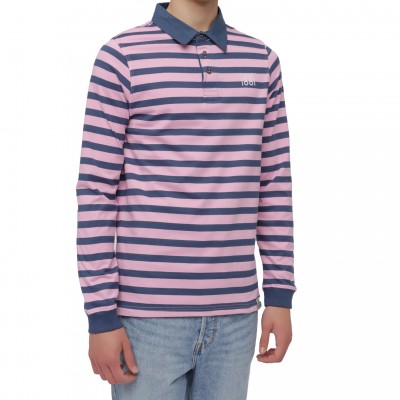 CERRUTI 1881 Polo manches longues rayures