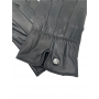 Leather gloves with polar lining