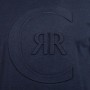 Sudadera con cuello redondo en relieve