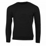 Sweat-shirt col rond gaufré