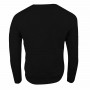 Sweat-shirt col rond gaufré