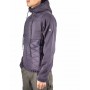 Bi-Material-Jacke mit Kapuze