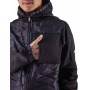 Bi-Material-Jacke mit Kapuze