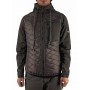 Bi-Material-Jacke mit Kapuze