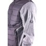 Bi-Material Jacke mit hohem Kragen