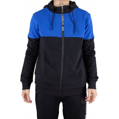 sweat zip cerruti 1881 esteve noir