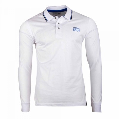 Polo manches longues uni