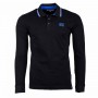 Polo manches longues uni