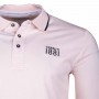 Einfarbiges Langarm-Poloshirt