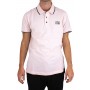 Einfarbiges Kurzarm-Poloshirt