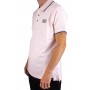 Einfarbiges Kurzarm-Poloshirt