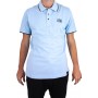 Einfarbiges Kurzarm-Poloshirt