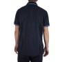 Einfarbiges Kurzarm-Poloshirt