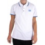 Einfarbiges Kurzarm-Poloshirt