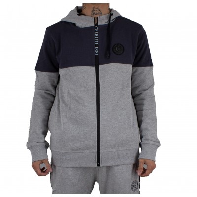 sweat zip cerruti 1881 esteve gris