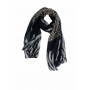 foulard imprimé zèbre femme