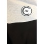 Sweat-shirt col rond bicolore