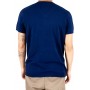 Camiseta de manga corta en v cuello