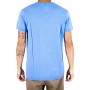 Camiseta de manga corta en v cuello