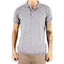 Checker short sleeve polo