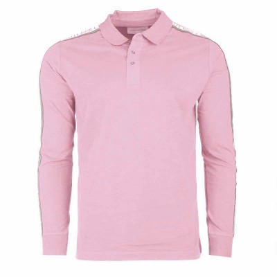 Polo manches longues uni