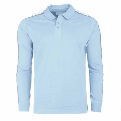 Polo manches longues uni