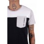 T-shirt t-shirt round neck tricolor