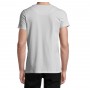 T-shirt manches courtes col rond uni