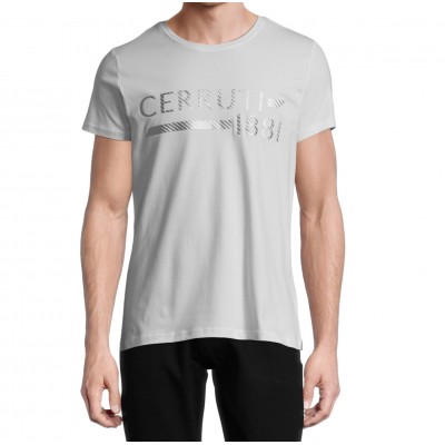 T-shirt curta da luva curta do pescoço UNI
