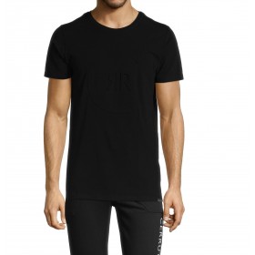 T-shirt manches courtes col rond uni T-shirt cerruti 1881 courseulle noir