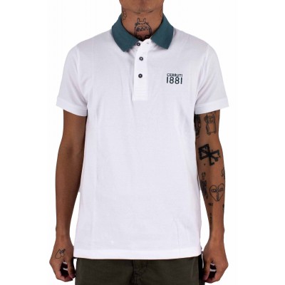 Uni manga corta polo