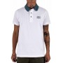 Uni manga corta polo