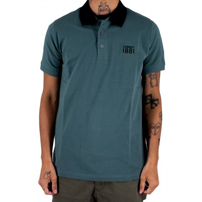 Uni manga corta polo