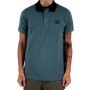 Einfarbiges Kurzarm-Poloshirt