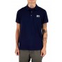 Einfarbiges Kurzarm-Poloshirt