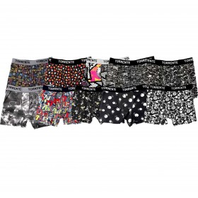 Pack de 10 boxers imprimés Pack de 10 boxers imprimés