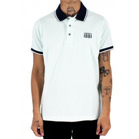 Uni manga corta polo