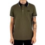 Einfarbiges Kurzarm-Poloshirt