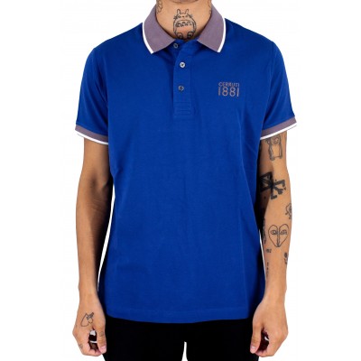 Uni manga corta polo
