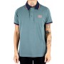 Einfarbiges Kurzarm-Poloshirt