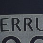 Camiseta de manga corta patrón de cuello redondo frente