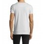 T-shirt manches courtes col rond motif devant