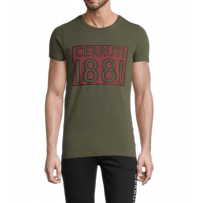 Short sleeve t-shirt Round neck pattern front