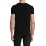 Short sleeve t-shirt V neck pattern in front